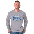 thumbnail image 5 of US Air Force Service Before Self Long Sleeve TShirt Men Women Brisco Brands S, 5 of 6