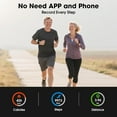 thumbnail image 2 of Watch No App Required, Long Battery  Tracker with HD Screen for Walking, Pedometer, Calories, 2 of 6