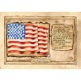 thumbnail image 2 of Khayat, Natalie 32x24 Black Ornate Wood Framed with Double Matting Museum Art Print Titled - God Bless America2, 2 of 4