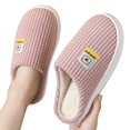 thumbnail image 3 of Vedolay Slippers for Women Cozy Warm Winter Slip On House Shoes Soft Comfy Plush Anti-Skid Indoor Pink,40, 3 of 5