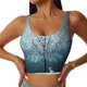 thumbnail image 1 of Fotbe Winter Rabbit Sujetador Deportivo Largo sin Aros para Mujer con Almohadillas y Soporte Medio, Transpirable y Absorbente, Camiseta Tipo Chaleco o Tank Top-Medium, 1 of 8