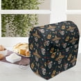 thumbnail image 3 of Mexican Stand Mixer Cover, Detailed Floral Sugar Skulls with Sombrero Hats Chili Peppers and Guitars, Kitchen Appliance Organizer Bag Cover with Pockets, 5 Quarts, Multicolor, by Ambesonne, 3 of 4