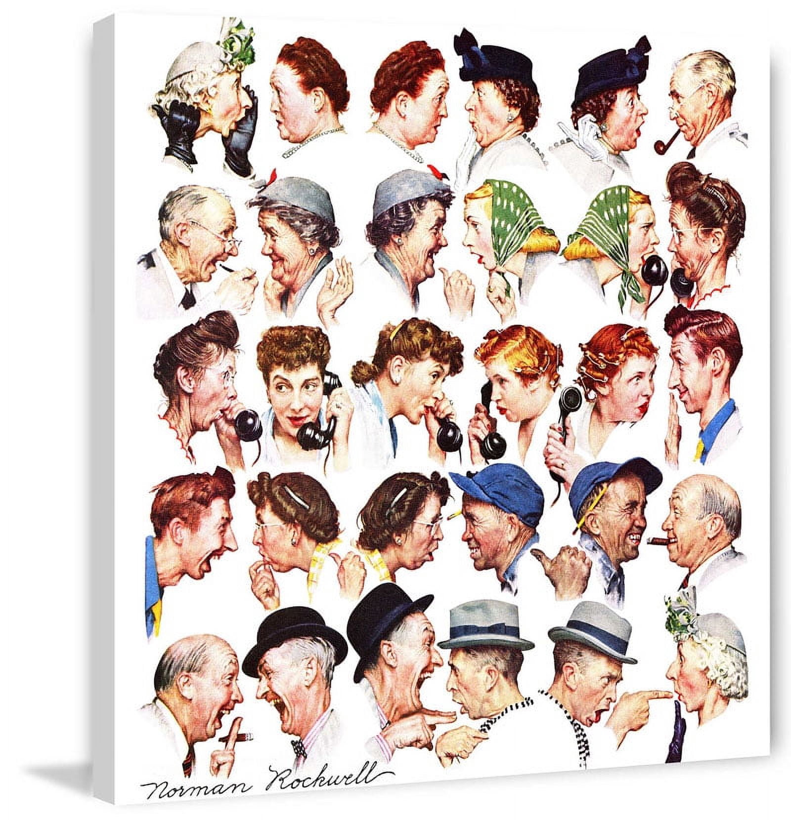 Marmont Hill Chain of Gossip Wall Art