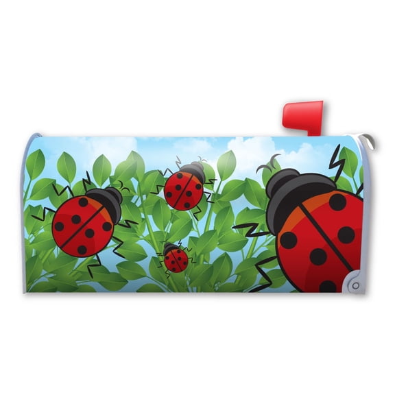Ladybugs Mailbox Cover Magnet by Magnet America