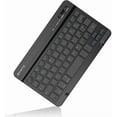 thumbnail image 2 of FLORA- 7 Inch Ultrathin (4Mm) Wireless Bluetooth Keyboard For Ios Android Tablet Black, 2 of 6