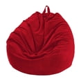 thumbnail image 2 of Manchester Lazy Sofa Cover För Bean Bag Stol Vattendroppe Form Soff Cover Solstol Sits Nordic Furniture Accessory 4 100x120cm, 2 of 5