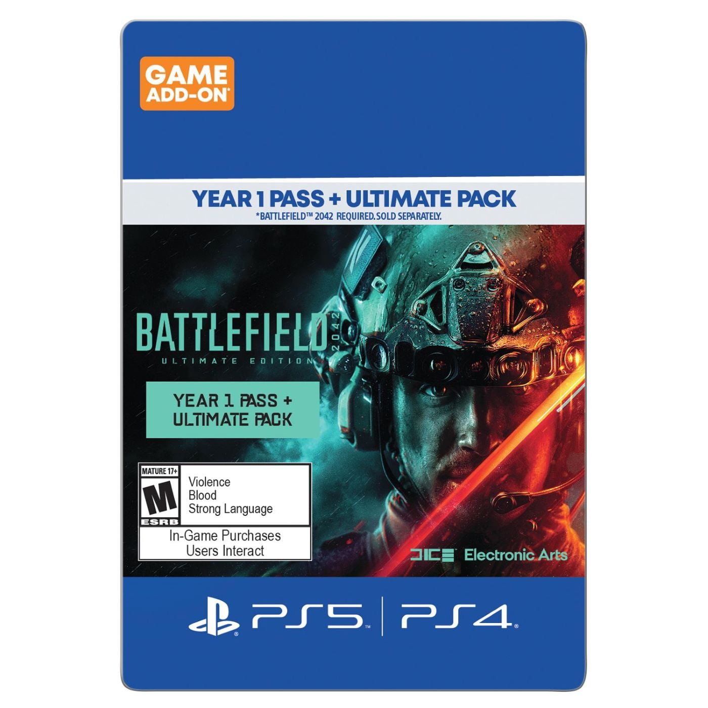 Battlefield 2042 Year 1 Pass + Ult Pk - PlayStation 5