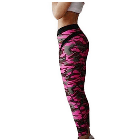 Women Sports Trousers Athletic Gym Workout Fitness Yoga Leggings Pants