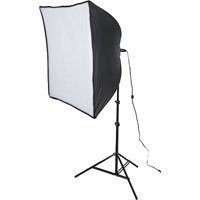 Economy Light Stand (Smith Victor KSB-500 Economy Softbox One Light Kit, with SBL-2436 Softbox Light, Light Stand, & 500W Photoflood Lamp)