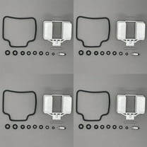 4X Carburetor Repair Kit for Honda CB750SC Nighthawk 750 – Complete Rebuild Set with Gaskets and Jets