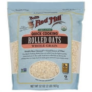 Bob's Red Mill Organic Quick Cooking Rolled Oats 32 oz Pkg