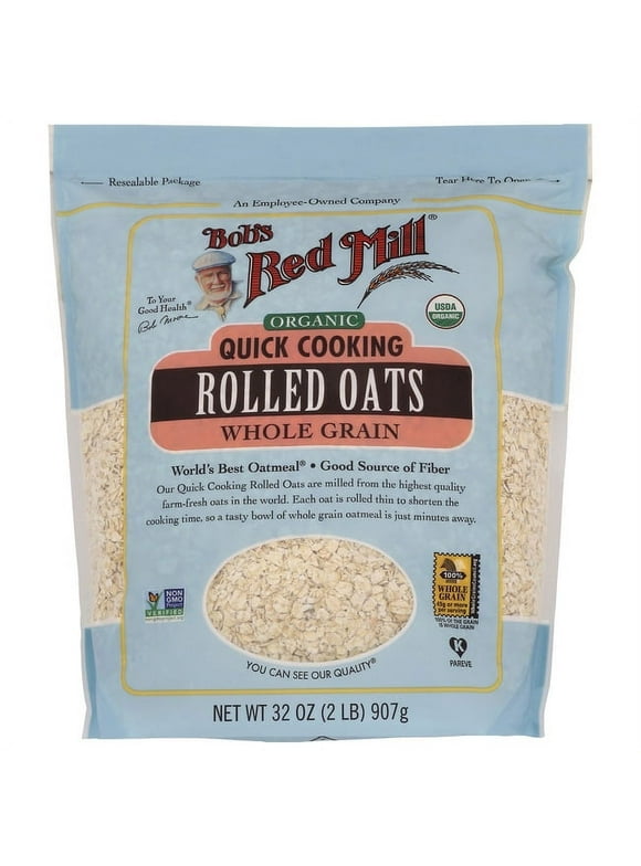 Bob's Red Mill Organic Quick Cooking Rolled Oats