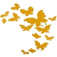 thumbnail image 4 of Butterflies Mirror Wall Sticker Decor 14Pcs -Friendly Acrylic Sticker, 4 of 5