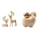 thumbnail image 1 of Escultura De Reno Europea, Artesanía Coleccionable, Estatua En Miniatura Para Amantes De Los Ciervos, Decoración De Mesa, Decoración Creativa Para El Hogar, Figura Fengshui China Para Patio, 1 of 8