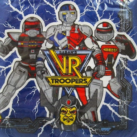 VR Troopers Vintage 1994 Lunch Napkins (16ct)