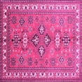 thumbnail image 1 of Ahgly Company Indoor Square Persian Pink Traditional Area Rugs, 6' Square, 1 of 4