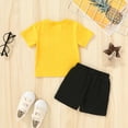 thumbnail image 3 of Younger Tree Baby Boy Summer Clothes Short Sleeve Smile Short Sets 1st Birthday Gifts for Boy for 6-12 Months, 3 of 7