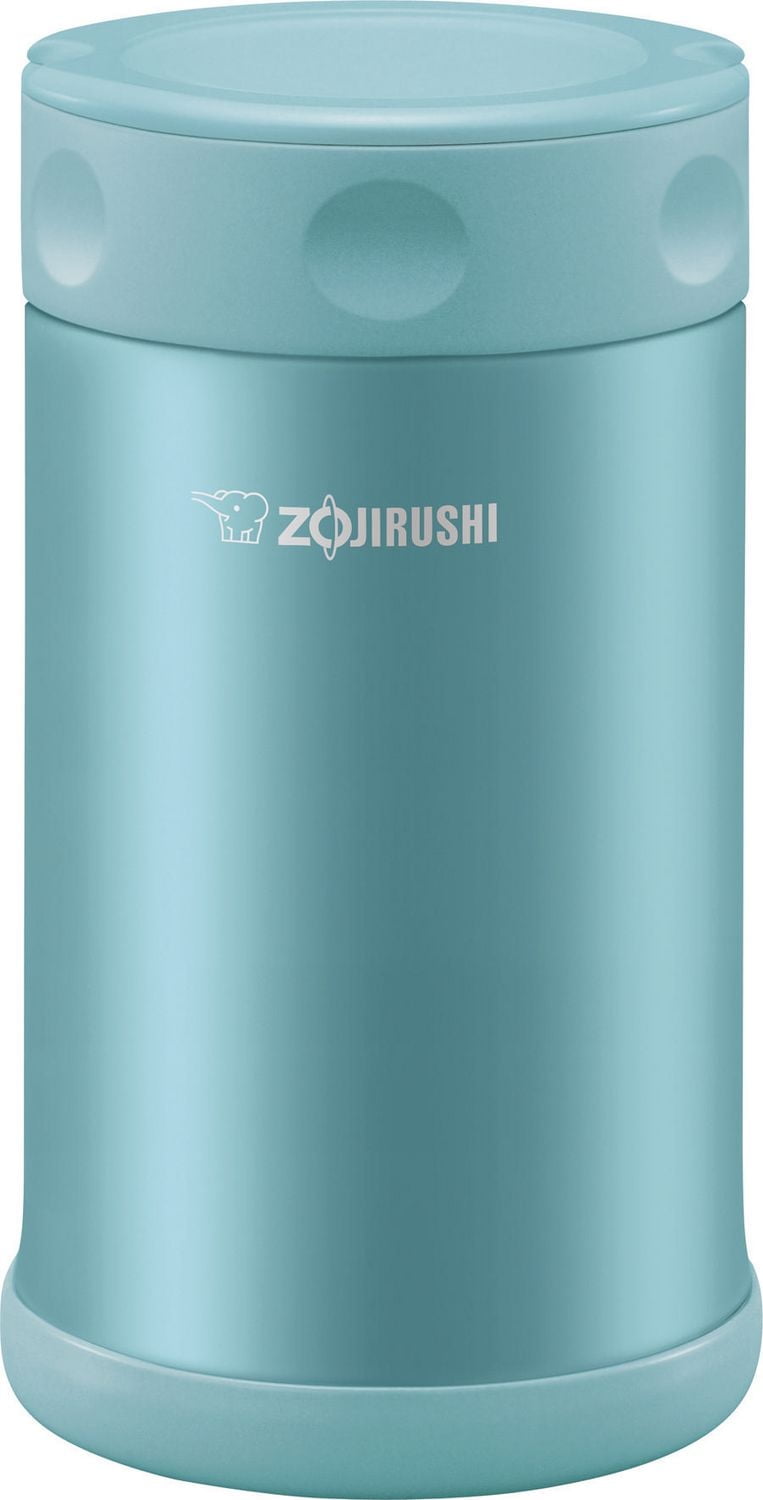Zojirushi Vacuum Insulated Stainless Steel 25 Oz. Food Jar, Aqua Blue
