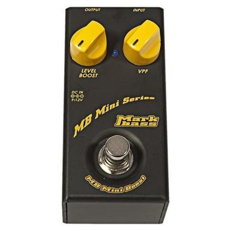Markbass MB Mini Boost Compact Boost Effects Pedal For (Best Boost Pedal For Tube Amp)
