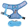 thumbnail image 4 of Animaux de Compagnie Poulet Traction Corde Formation Marche Animal de Poulet Sangle Réglable Cordes de Traction Bleu, 4 of 9