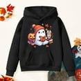 thumbnail image 5 of KPOPLK Toddler Baby Boys Girls Hooded Jacket Windbreaker Lightweight Dinosaur Print Coat Autumn Long Sleeve Windproof Outwear(3-4 Years,Black), 5 of 5