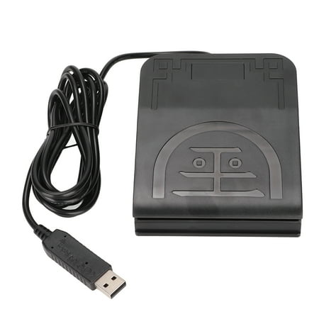 

USB Foot Switch Pedal High Sensitivity Easy To Use ABSMaterial Quick Response USB Single Pedal Switch For Playing Games For Zooming For Factorytesting