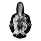 thumbnail image 3 of Sudadera de otoño para hombre Sudadera con capucha con estampado de armadura espartana y dorada Sudadera para hombre Sudadera con capucha moderna y versátil, 3 of 5