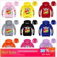 thumbnail image 2 of Sudadera con capucha para niños, ME CONTRO TE, camisetas con capucha de dibujos animados, abrigo para niños, ropa para bebés y niñas, atuendo para niños pequeños de 2 a 15 años, 8T Gao Jinjia LED, 2 of 2
