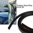 thumbnail image 5 of 6.5ft Car Rubber Seal Strip Trim Car Front Rear Windshield Sunroof Weatherstrip Hot Sale Car Parts Casement Sealed Strips, 5 of 12