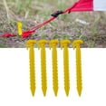 thumbnail image 6 of 5x Tent Stakes Pegs Durable Windproof Camping Tents Nails Anchor Ground Pegs 20cm Toothed, 6 of 8