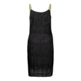 thumbnail image 3 of QHFBli Women’s 1920s Flpper Dress Gatsby Sleeveless All Over Tassel Tiered Fringe Cocktail Party Dress, 3 of 4