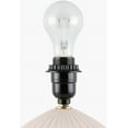 thumbnail image 6 of Livabliss Table Lamps, 15" Vadso Traditional Bedside Nightstand Table Lamp for Bedroom Living Room Office, Pink Body with White Cream Shade (15"H x 8"W x 8"D), 6 of 6