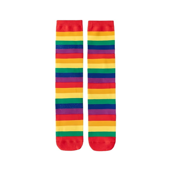 TELOLY Toddler Boys Girls Socks Kids Socks Fun Crazy Novelty Cartoon Space Rocket Crew Cotton Socks (3-12 Years,Red)