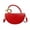 Red, variant on ibiyuan Tote Bags For Women Modern Craft Semi Circular Elegant Shoulder Crossbody Handbag for Women, Sophisticated Versatile Everyday Carry Purse Gifts For Women