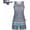 Gray, variant on Women's Tummy Control Tankini Set with Built-in Bra – Flattering Boho Swimwear with Shorts, Tankini Swimsuit for Women(Navy,XX-Large)