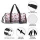 thumbnail image 4 of Fotbe Cartoon Lobsters 1 Bolsa Deportiva de Lona Plegable con Estampado, Bolsa de Gimnasio con Bolsillo Seco/Húmedo, Bolsa de Viaje Ultraligera de Gran Capacidad, 4 of 6