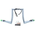 thumbnail image 4 of Chrome 12" Prewired 1.5" 32mm Handlebar For 14-15 Road King FLHR FLHRC (Spike Corner), 4 of 5