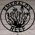 thumbnail image 2 of Handmadetneonsign Coral Metal Wall Art Light, Coral Metal Sign Wall Decor, Ocean Metal Decor, 2 of 5