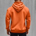 thumbnail image 4 of Men's Winter Raglan Sleeve Hoodie Soft Fleece Full Zip Athletic Jacket Wind Resistant Loose Causal Hoodies, XL, 4 of 7
