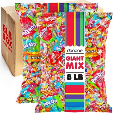 Assorted Candy Bulk - Pinata Candies - 8 Pounds - Party Mix - Parade Throw Assortment - Dooboe