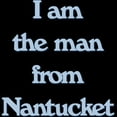 thumbnail image 3 of CafePress - I Am The Man From Nantucket Men's Dark Pajamas - Men's Dark Loose Fit Cotton Pajama Set, 3 of 7