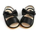 thumbnail image 4 of Baby Girl Sandals Summer Crib Shoes Bowknot Soft Sole Infant Girls Princess Dress Flats First Walker Shoes, 4 of 5