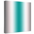 thumbnail image 2 of Ships Next Day Canvas Wall Art 16"x16", Gray Teal Green Wood Framed Canvas Print Painting, Modern Gradient Geometric Ready to Hang Picture Wall Decor for Home Bedroom Kitchen Office, 2 of 9