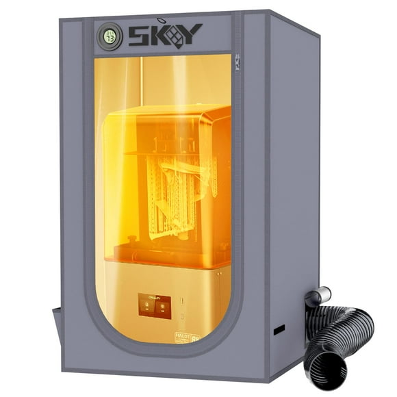 Carcasa de resina para impresora 3D Skouphy con kit de ventilación y luz