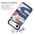 thumbnail image 4 of Wallet Case For Apple iPhone Air / 17 Pro / 17 Pro Max Series with Card Holder, PU Leather Kickstand Card Slots Screen Protector Included For iPhone 17 Series, Simplicity Vintage Geometric Forest, 4 of 8