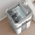 thumbnail image 4 of Juego de Cubos Mágicos para Fregona: Herramienta de Limpieza en Seco y Húmedo con Movimiento de 360° para Pisos de Hogar, Cocina y Baño., 4 of 5