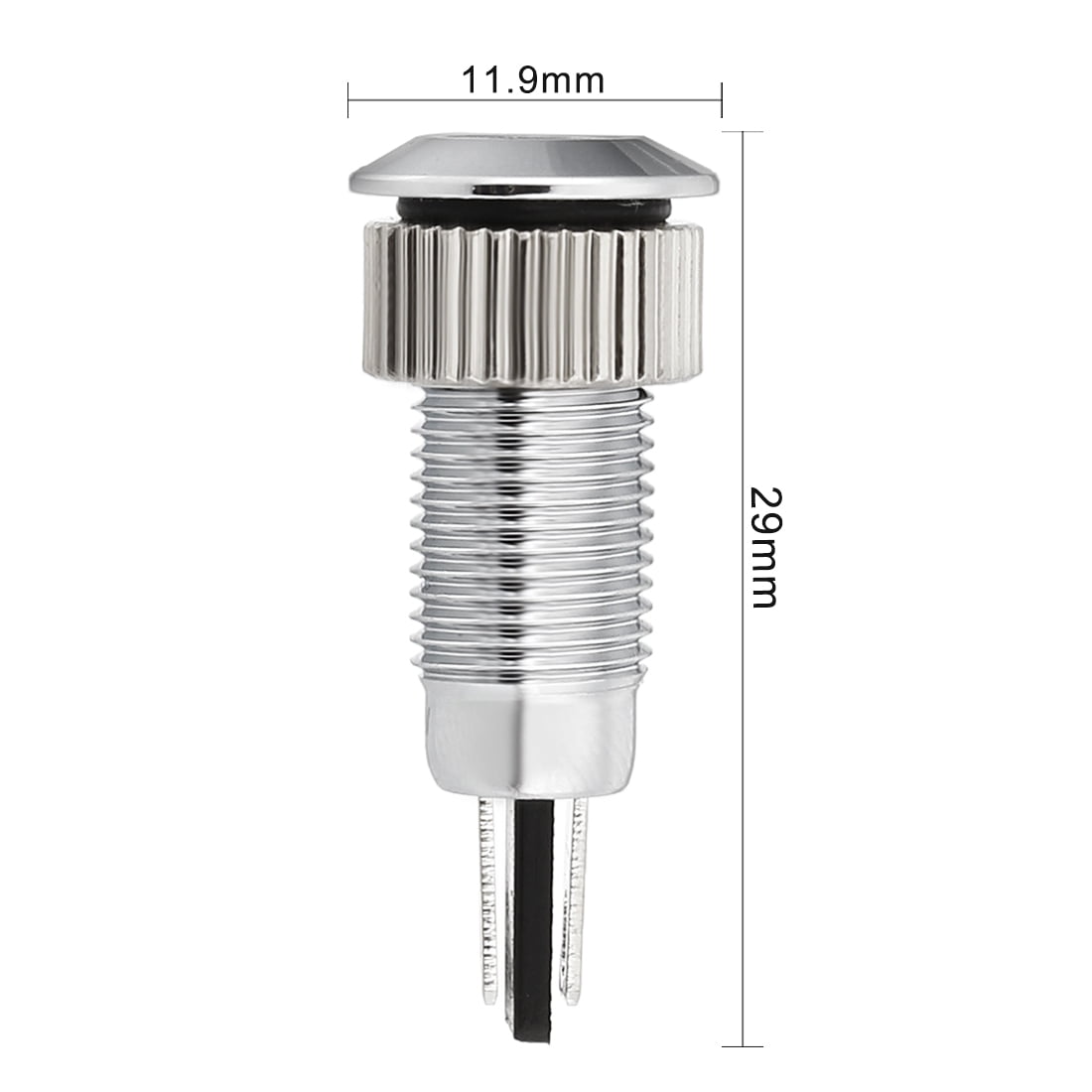 Unique Bargains LED Indicator Light with Domed Head Shape for PCB Type Installation