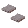 thumbnail image 1 of Oleegame 2PC Ten Dollar Items Kitchen Tool Tableware Dish Towel Nonstick Oil Fast Dish Cloths Cleaning Cloth Wiping Rag Dish Rags Super Absorbent Coral Dish Towel, 1 of 2