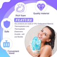 thumbnail image 7 of 2 Pcs Honeycomb Exfoliating Glove Bath Mitt Body Spa Scrubber, Honeycomb Exfoliator Glove for Body Shower, Honeycomb Exfoliator Scrubber Sponge Shower Loofah, Quick Drying, 7 of 7