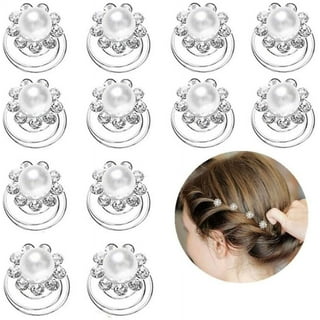 36Pcs Bridal Hair Pearls, Pearl Hair Pins Wedding Preals for Hair Pearl  Bobby Pins Pearl Wedding Hair Pins for Women Girl(6 Sizes)